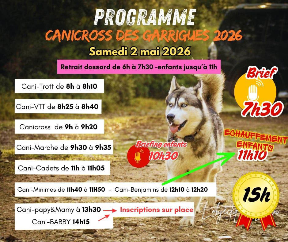 Canicross des Garrigues - Gard O'Dog Canicross des Garrigues - Gard O'Dog