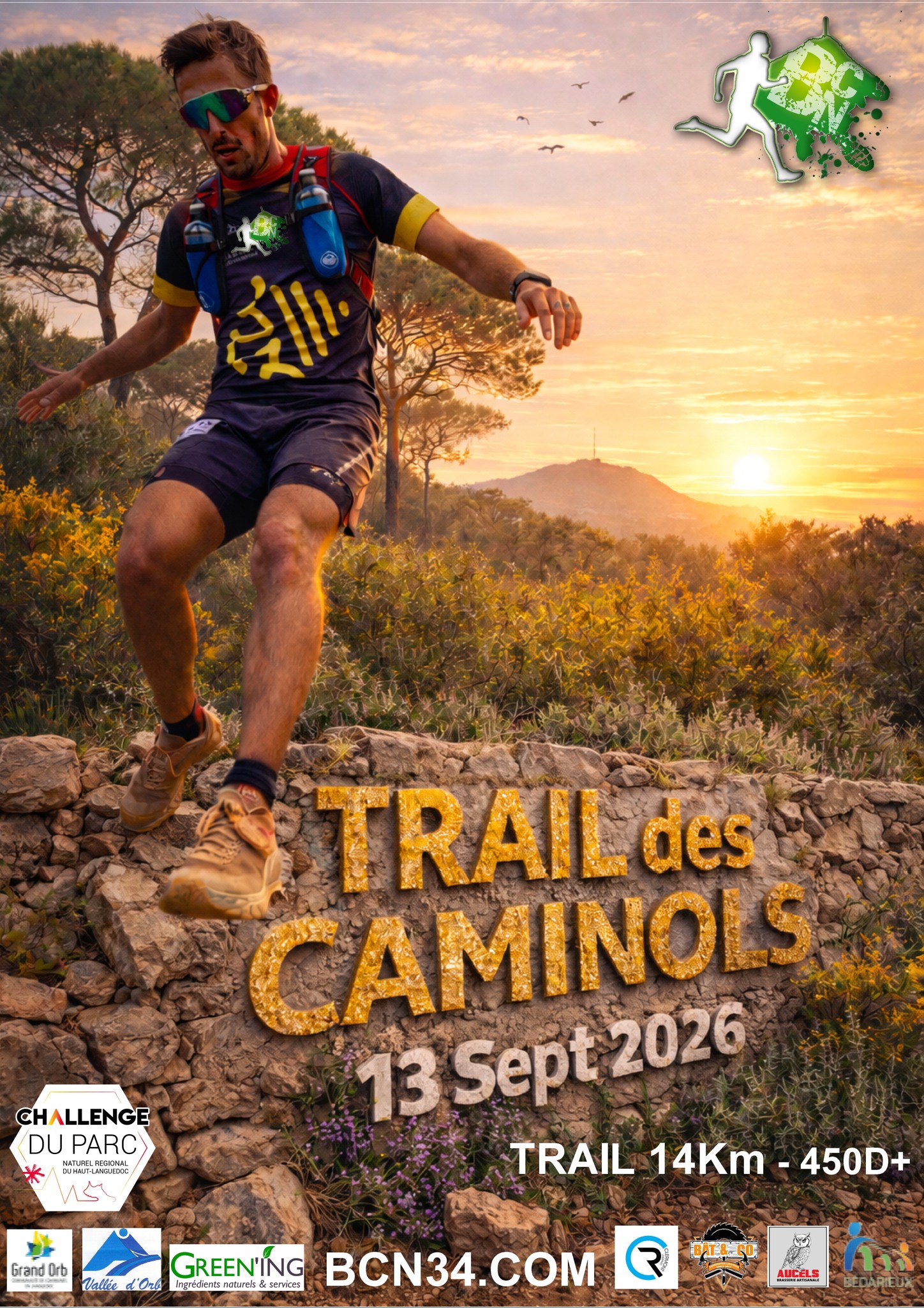 14ème trail des caminols