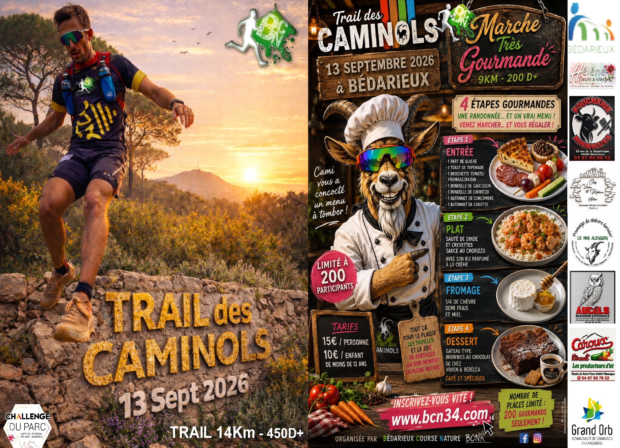 14ème trail des caminols