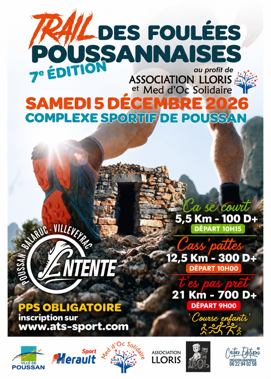 Trail des foulees poussanaises (7ème édition)