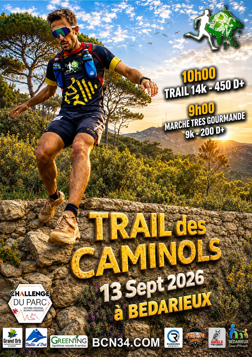14ème trail des caminols