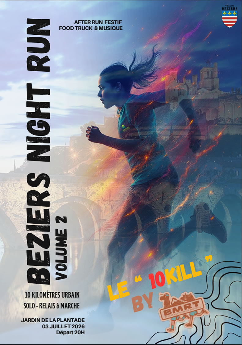 Béziers night run
