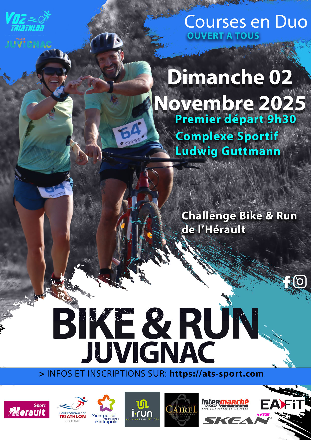 Bike and run vo2 triathlon