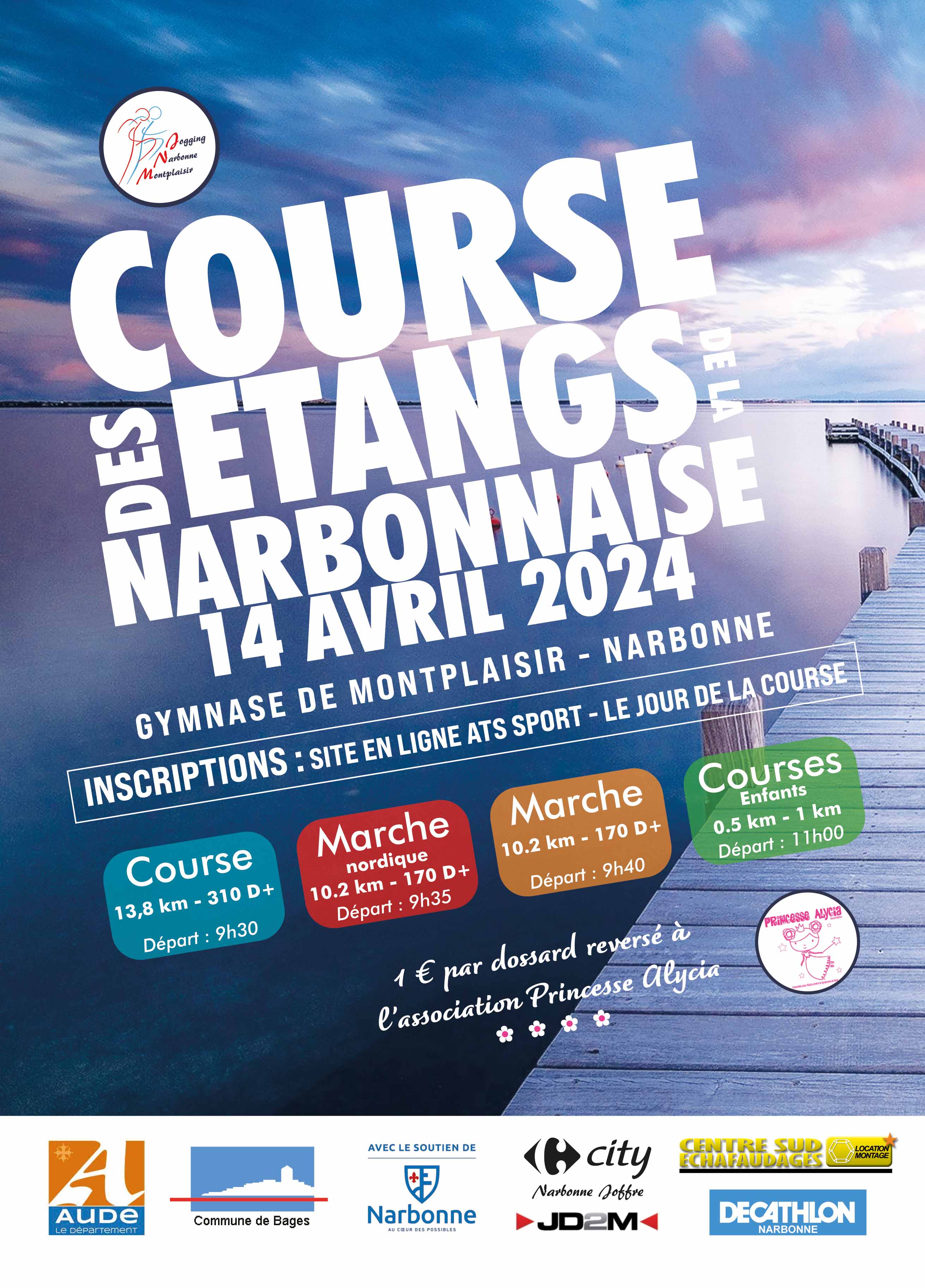 Course des etangs de la narbonnaise