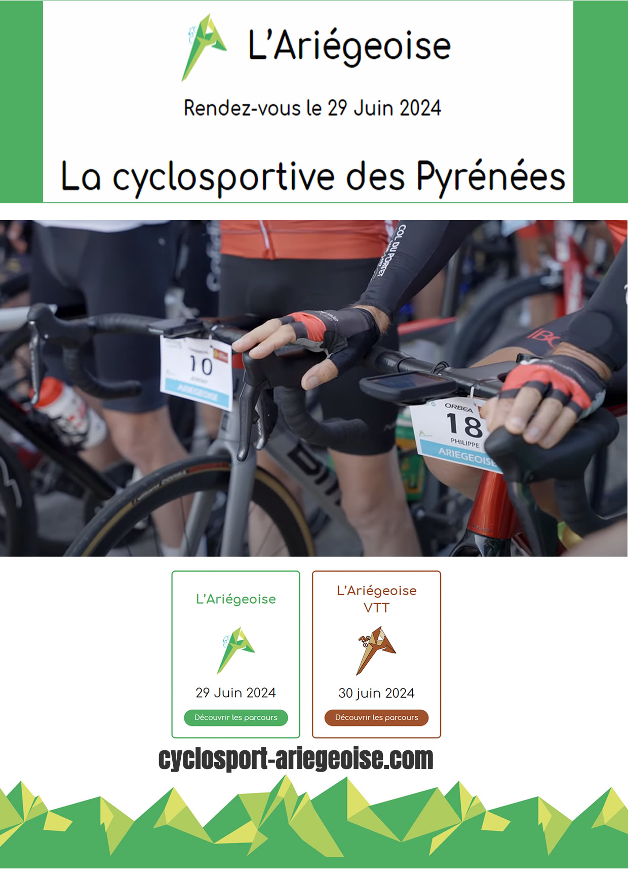 L'ariégeoise cyclosportive