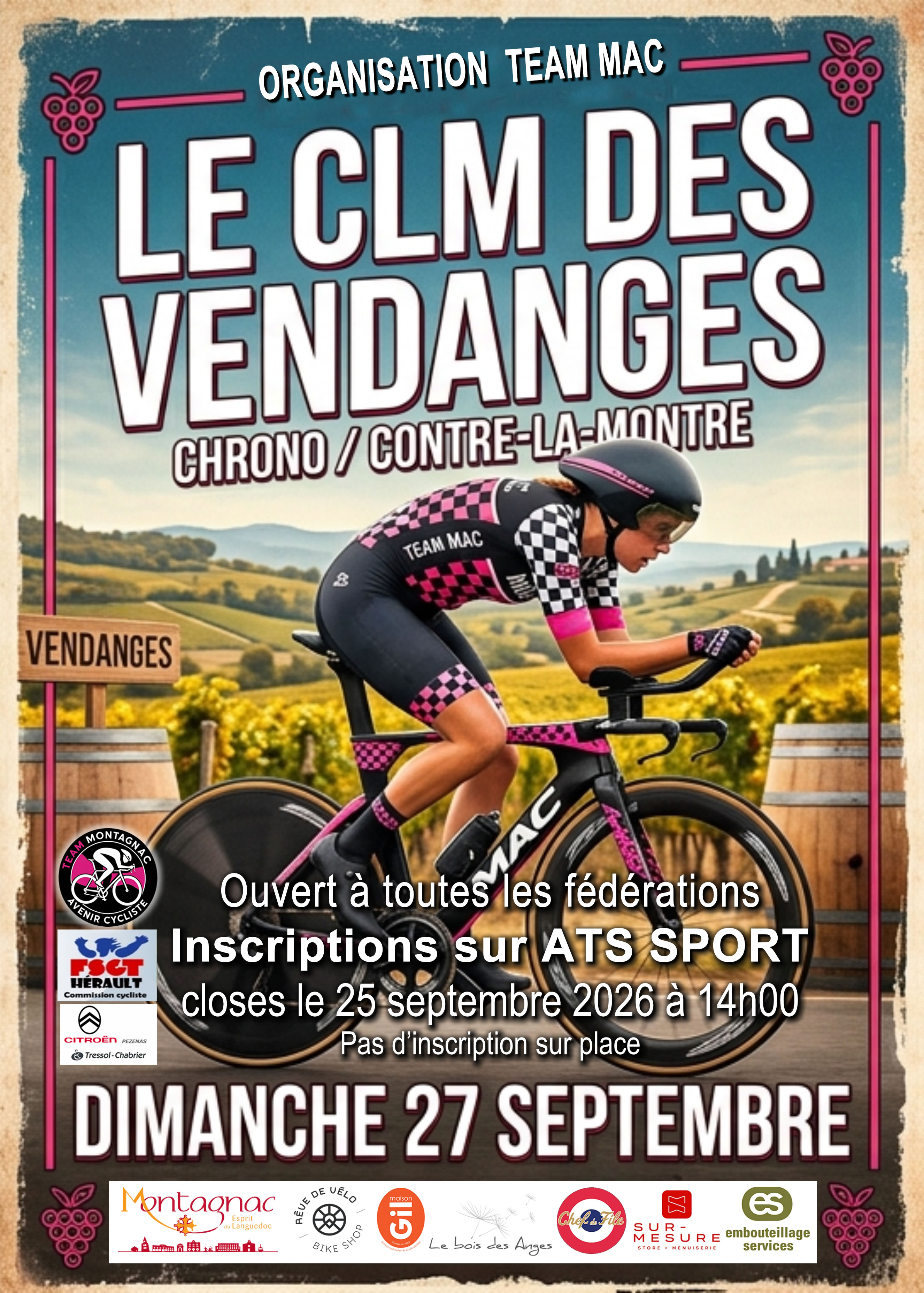 Clm des vendanges 2026