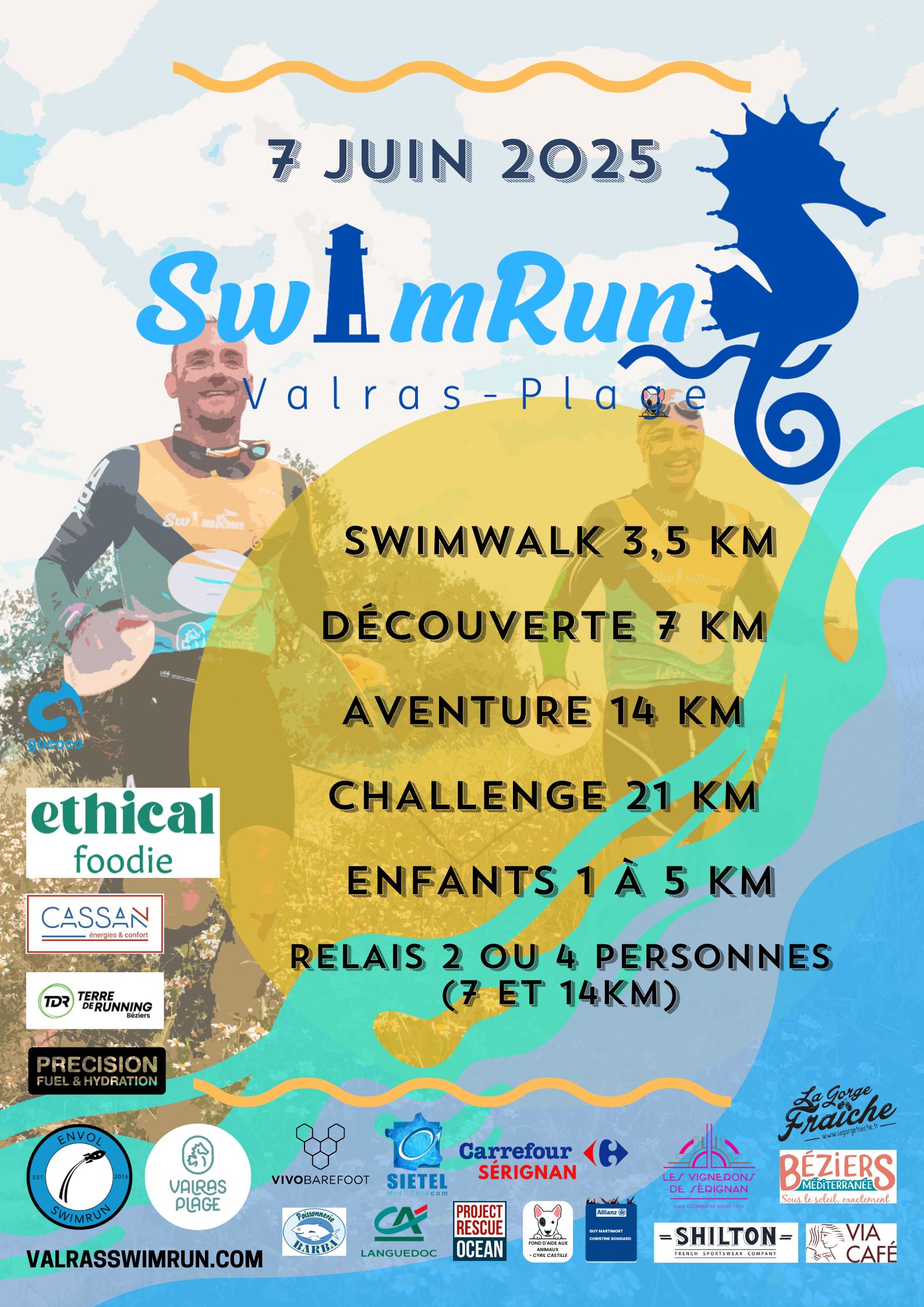 Swimrun de Valras-Plage
