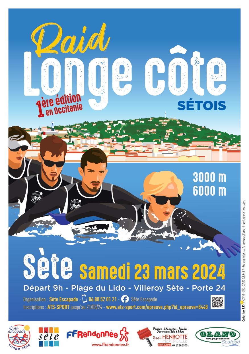 Raid Longe Côte Sète Escapade