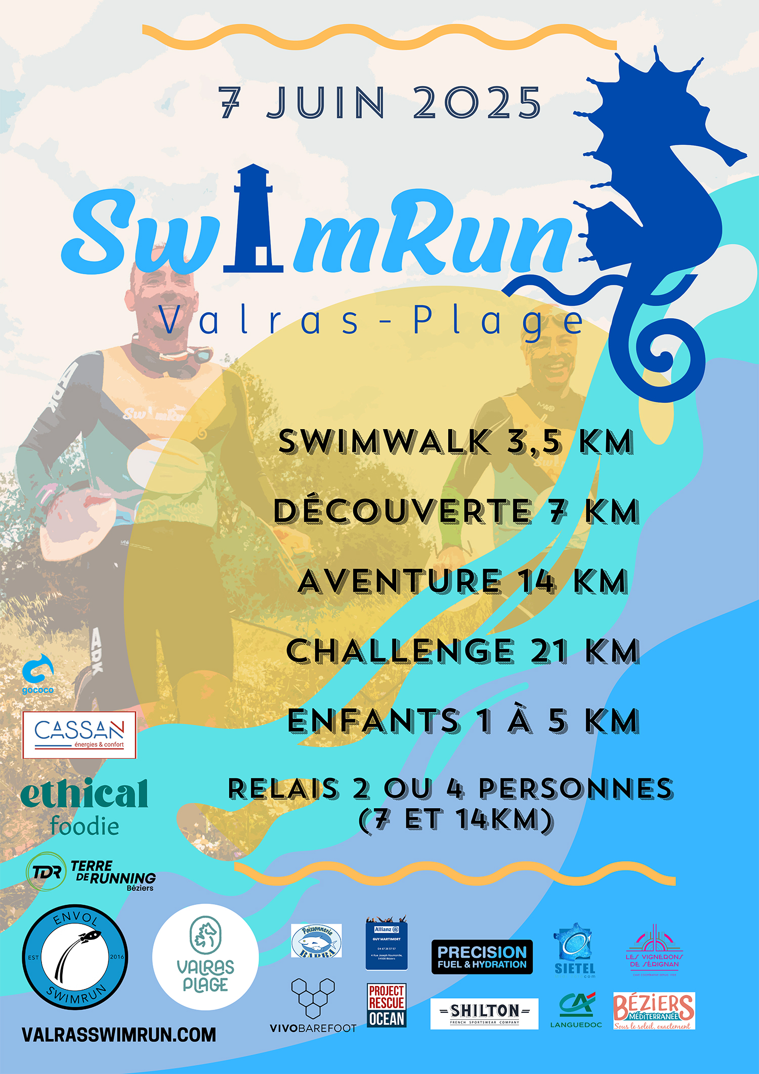 Swimrun de valras-plage