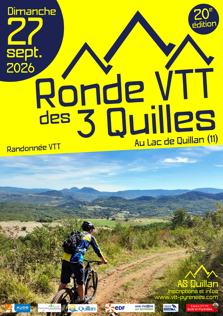 Ronde vtt des 3 quilles 2026