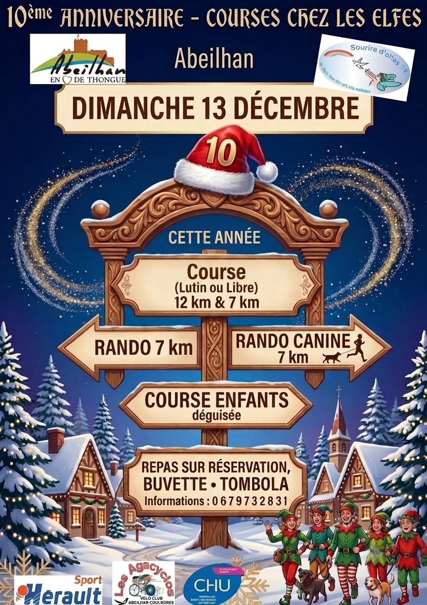 Course de noël chez les elfes